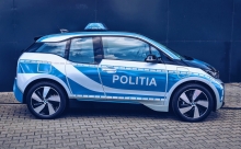 Cum arată maşina electrică a Poliţiei Capitalei